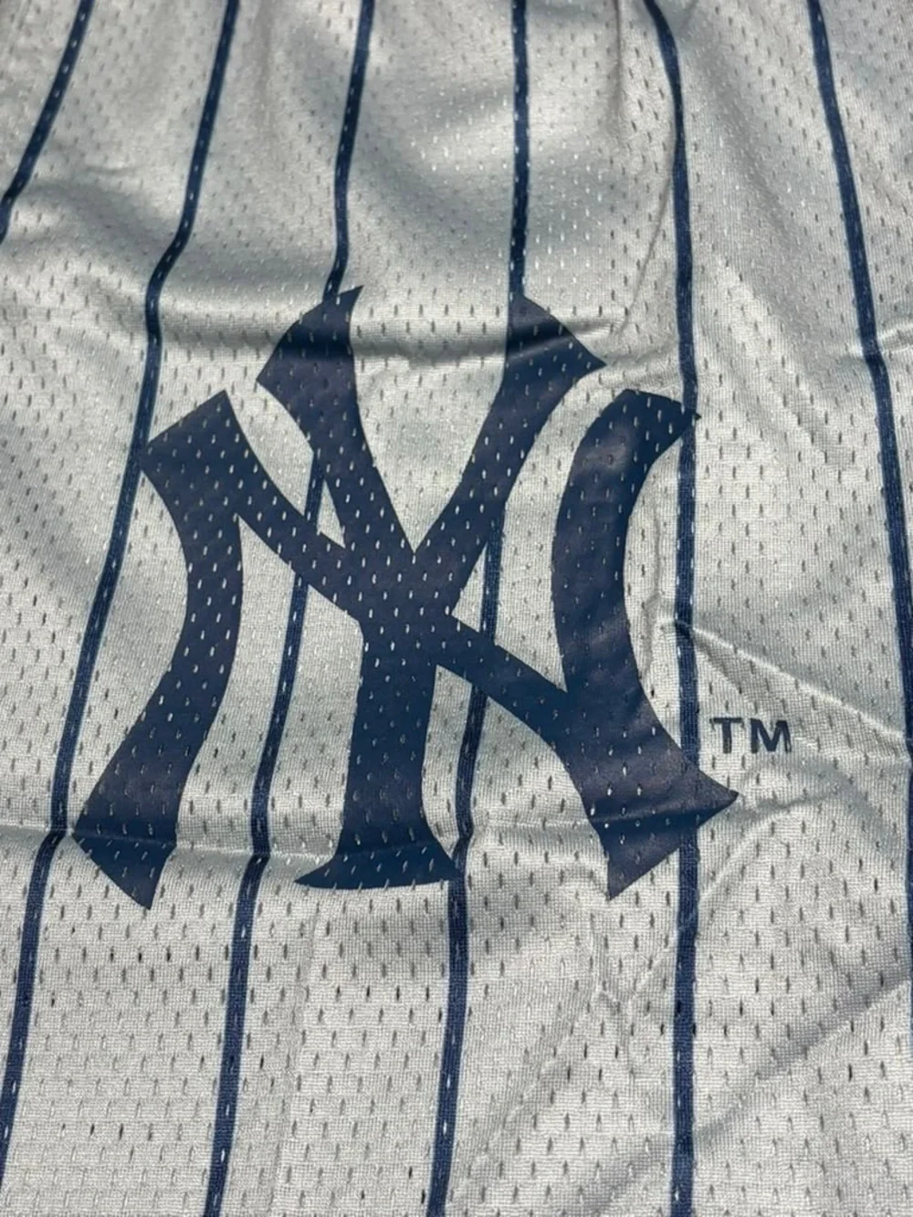 Eric Emanuel EE New York Yankees Gray Pinstripe Shorts Brand New (S-XL)